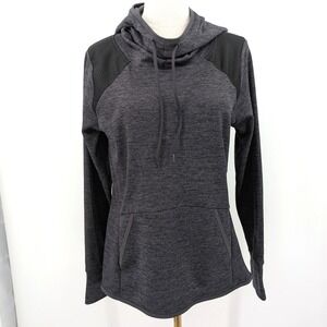 C9 Champion Duo Dry Pullover Hoodie Women's XS Gray Performance Athleisure Layer